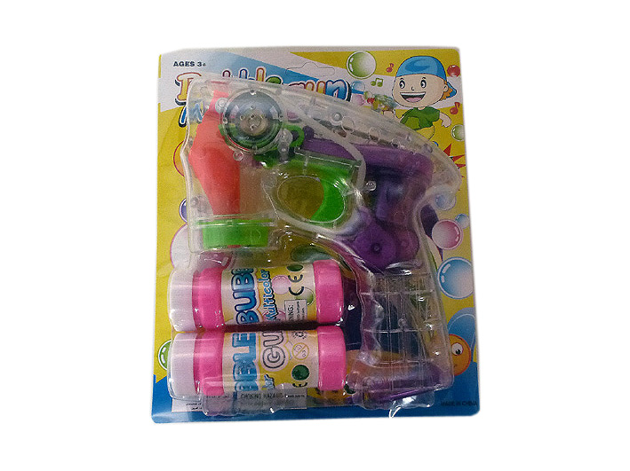 Bubble Gun with Light and Sound