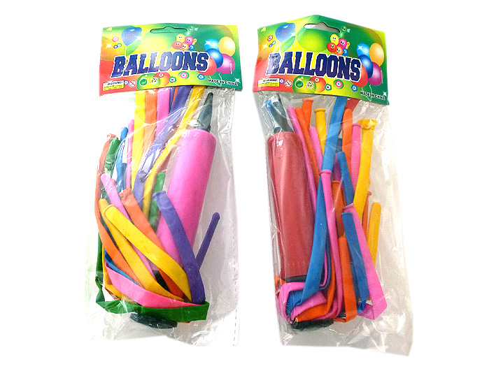 Luftballon und Luftpumpe Set