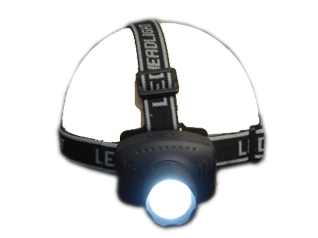 LED Kopflampe, 5W 30739 mit Zoom
