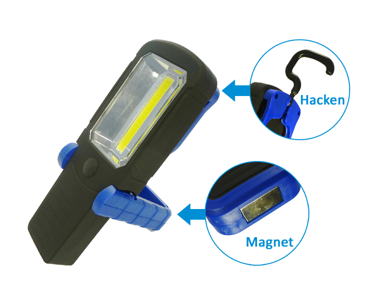 COB LED Arbeitslampe im 12er Display 31012