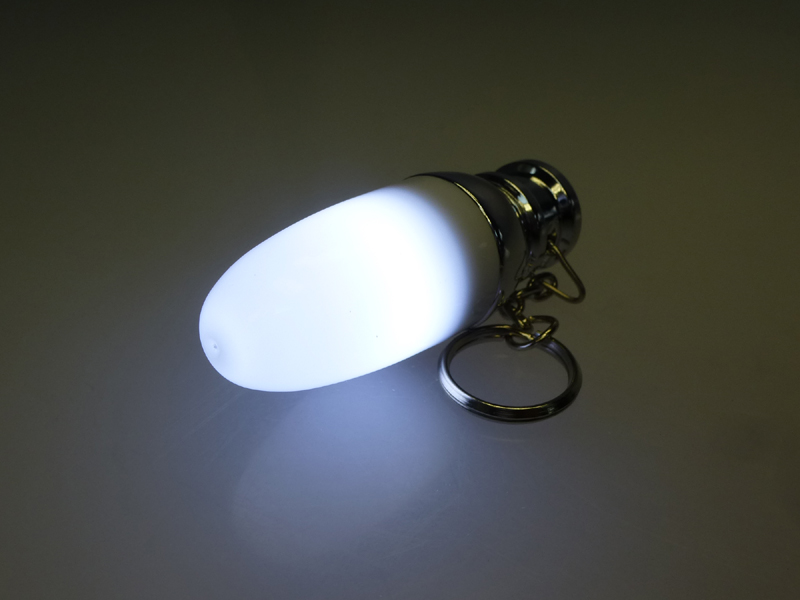 Flashlight as Key Chain in 24er Display