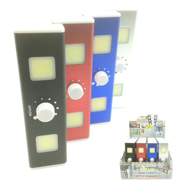 COB LED Lichtschalter 200LM mit Dimmer und Magnet 20er Display