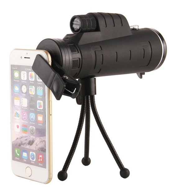 Monocular Telescope 35x50 waterproof with Cell Phone Holder