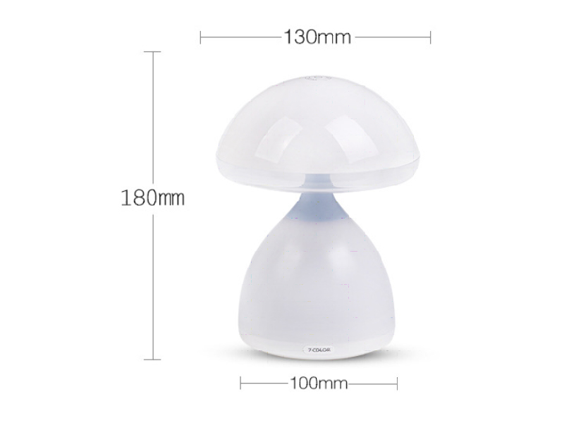 COB LED USB Mushroom Night Light with Touch