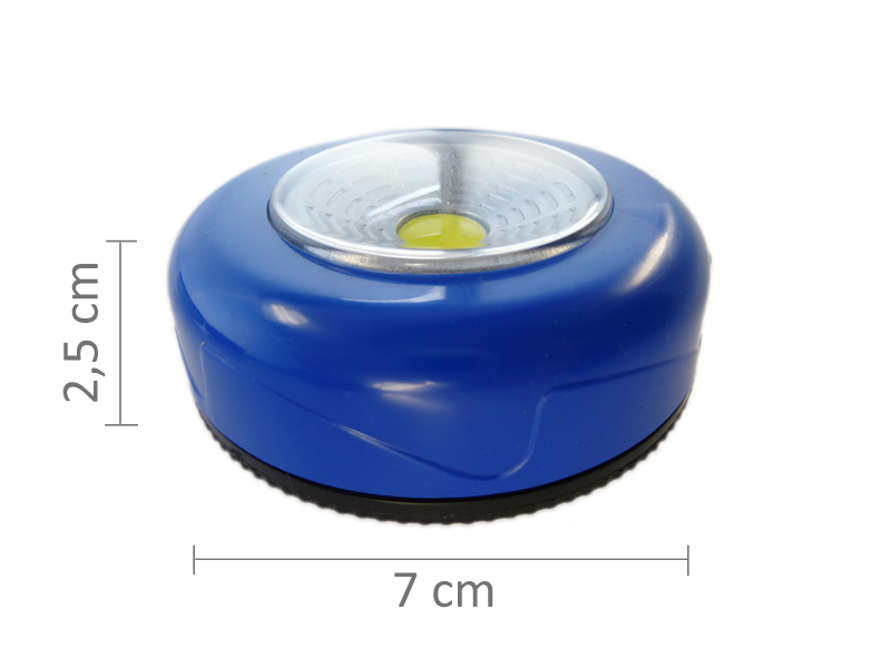 COB LED Schrankleuchte Stick&Push in 24er Display - zum Schließen ins Bild klicken