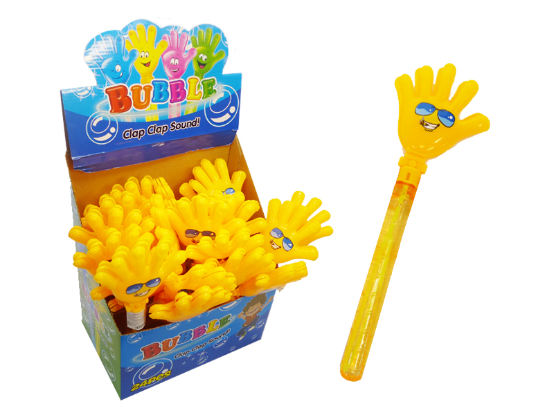 Bubble toy clap hand clapper 24er Display