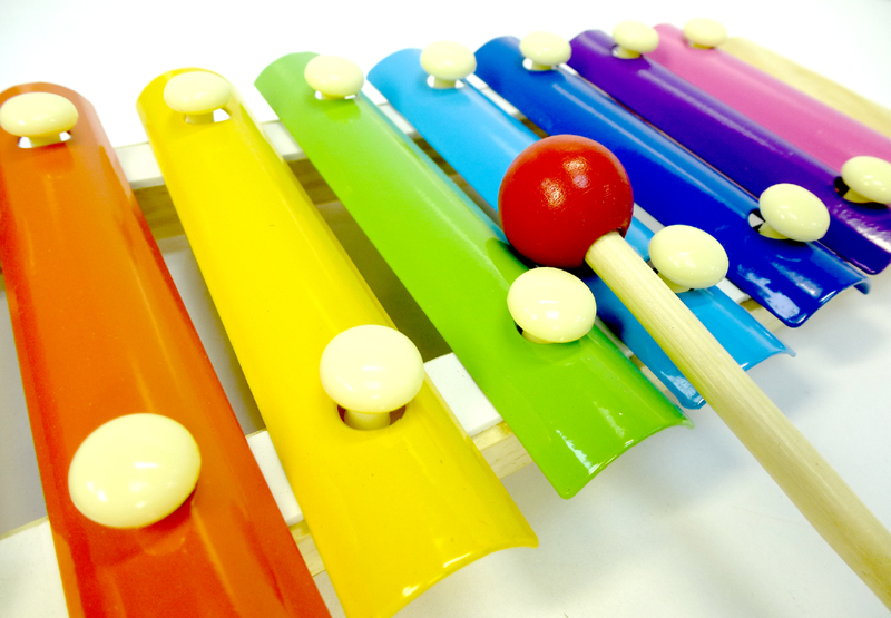 Hand Knocks Toy Wooden Xylophone