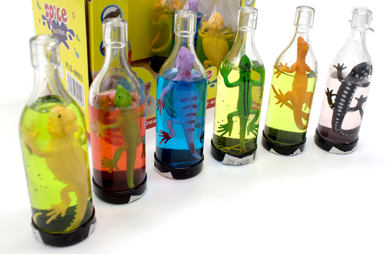 Schleim Eidechsen in Flasche 12er Display Schleim Eidechsen in Flasche 12er Display