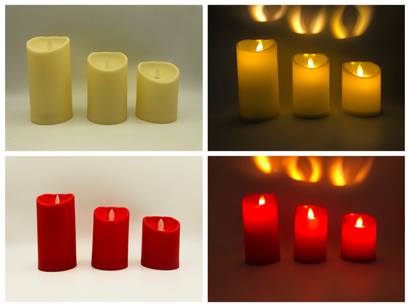 LED Kerzen 3er-Set