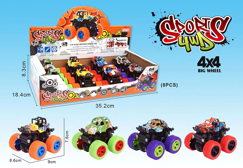 Spielzeug Monster Truck 9cm