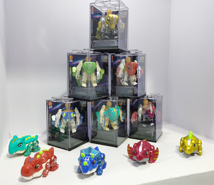 Spielzeug Dino Transformer - zum Schließen ins Bild klicken