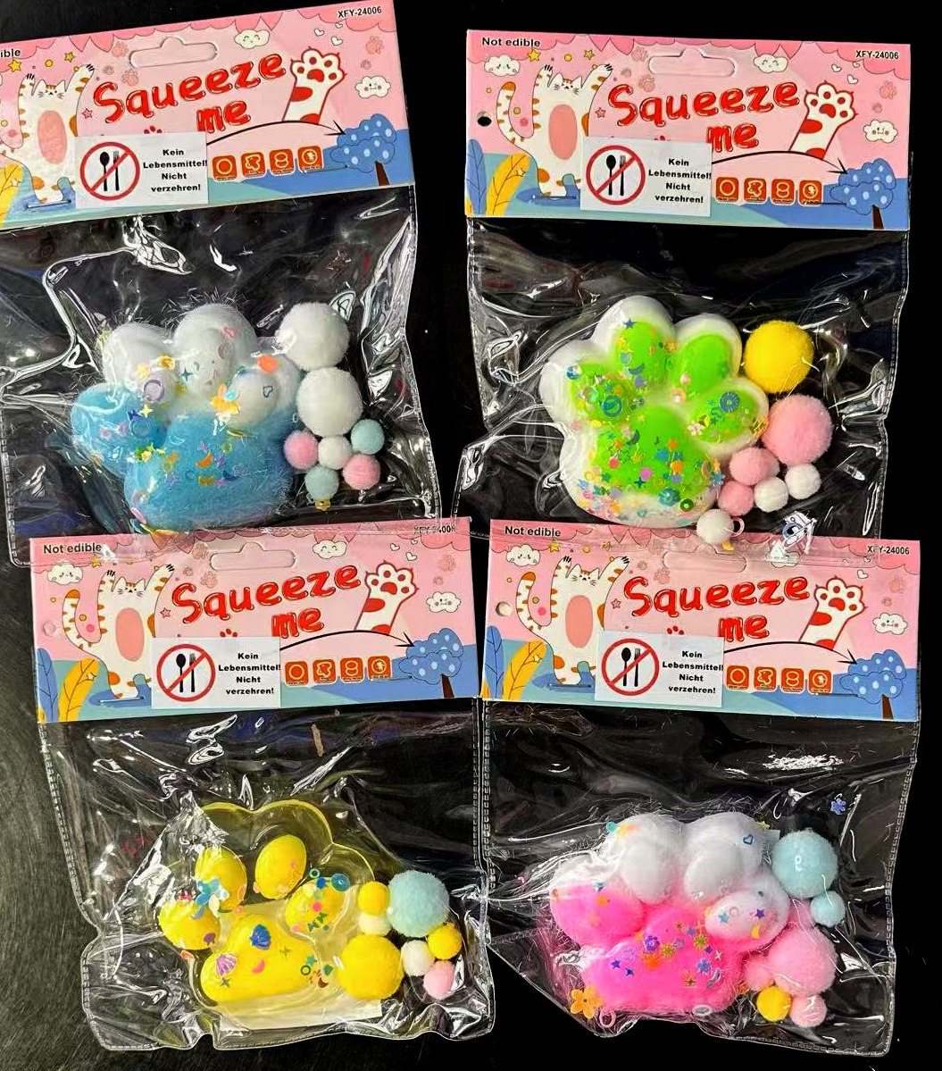 Squishy Katzenpfote Fidget Spielzeug 7cm