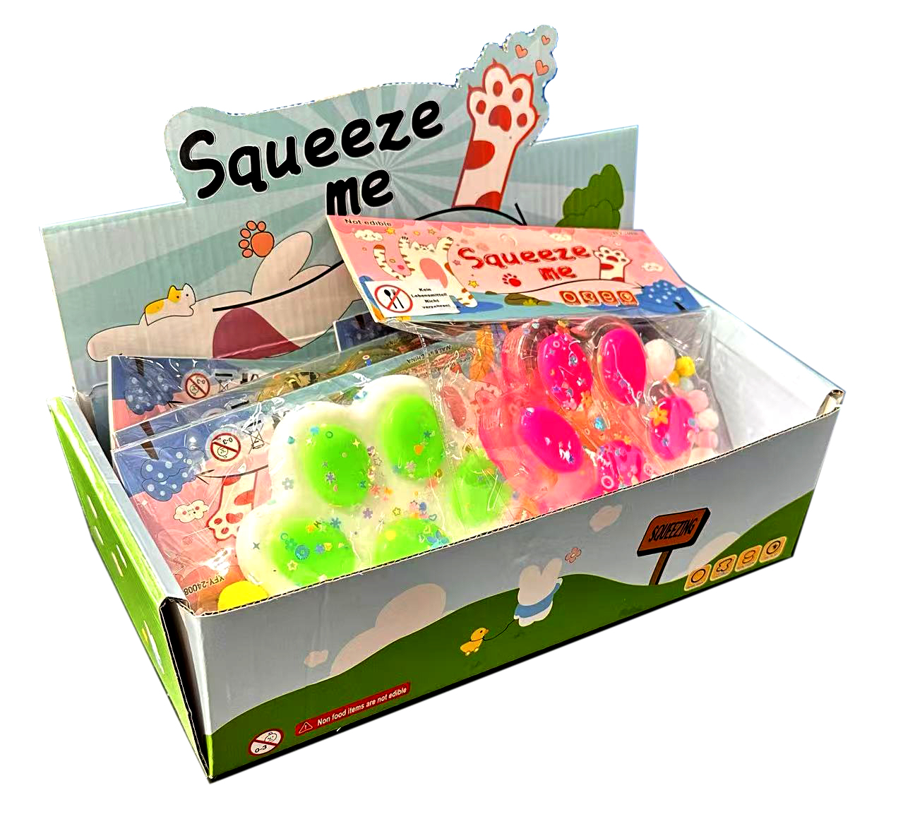 Squishy Katzenpfote Fidget Spielzeug 13cm
