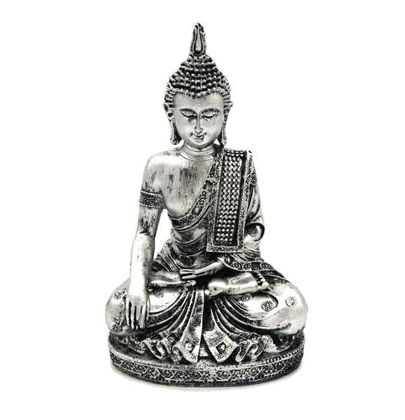 Buddhafigur 28cm - zum Schließen ins Bild klicken