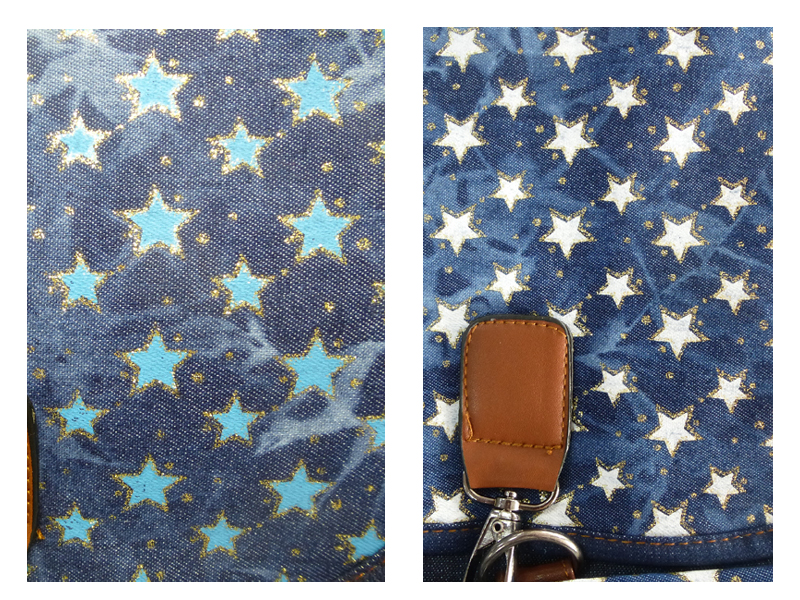 backpack with stars 37cm