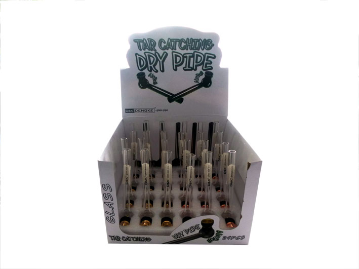 Tobacco whistles 24 Pieces Display