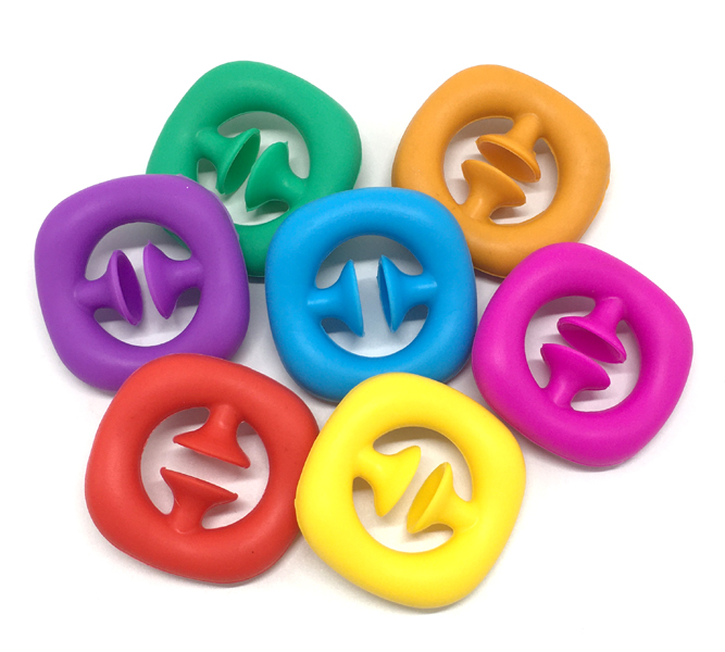 Snapper Fidget Zappelspielzeug Antistress, Farbe gemischt