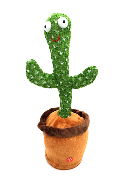 Sprechender und tanzender Kaktus Plüsch