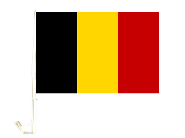 Autofahne für Belgien