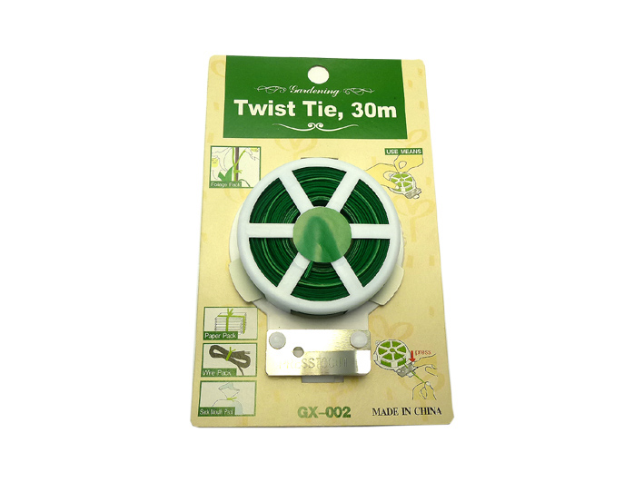 twist tie green 30 meter