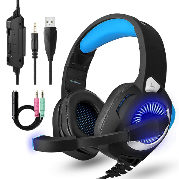 Gaming Kopfhörer mit Mikrofon für PC Xbox PS4 usw.