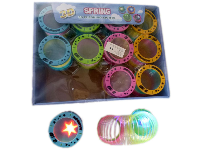 LED 3D Slinky Spirale