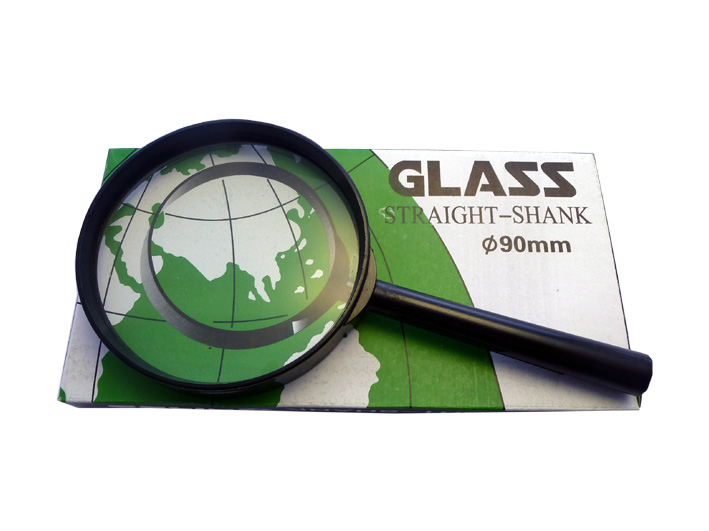 Hand Magnifier with 3 times magnification Ø90mm
