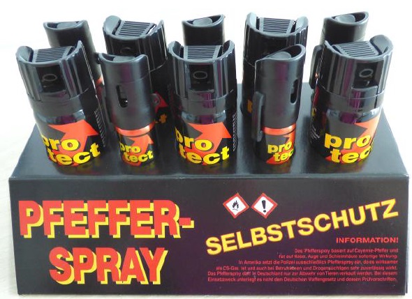 Pfefferspray gegen Tiere 40ml Pfefferspray gegen Tiere 40ml