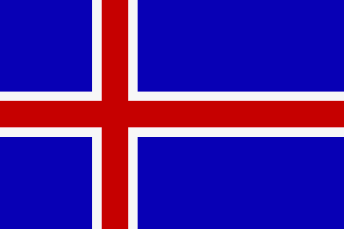 Fahnen Island - zum Schließen ins Bild klicken