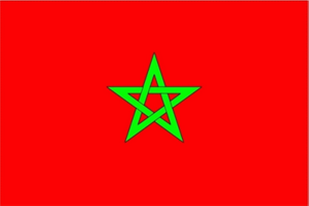 Fahnen Marokko - zum Schließen ins Bild klicken