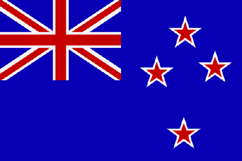 Fahne Neuseeland - zum Schließen ins Bild klicken