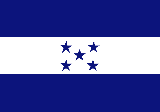 Fahne Honduras - zum Schließen ins Bild klicken