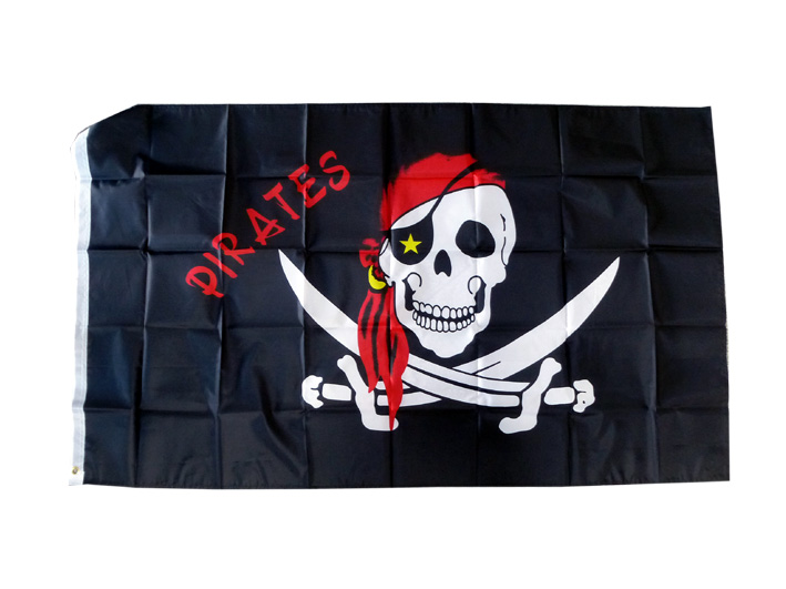 Piraten Flagge - zum Schließen ins Bild klicken